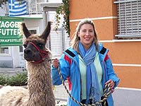 Llamaschnuppern - Christiane