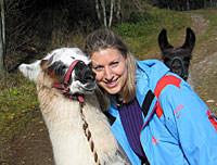 Lamaschnuppern - Christiane