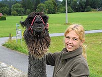 Lamaschnuppern - Kathi