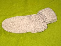 Socken aus Lamawolle