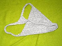 Kuschelflauschiger Stringtanga